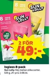 Sun - Isglass 8-pack