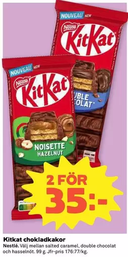 Nestlé - Kitkat chokladkakor