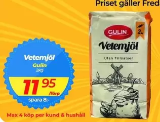 Vetemjöl