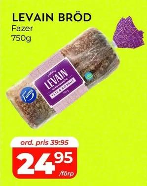 Fazer - LEVÄIN BRÖD