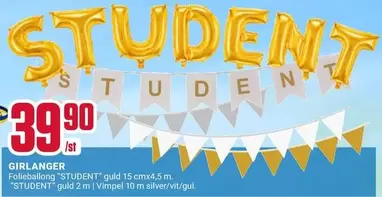 STUDENT Folieballong