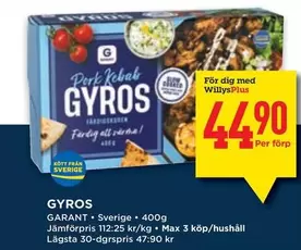 Garant - Pork Kebab GYROS