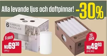 Ljus Och Doftpinnar