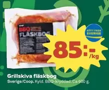 Grillskiva fläskbog