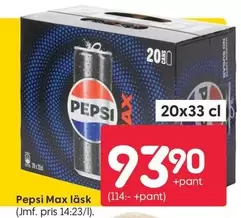 Pepsi -  Max läsk