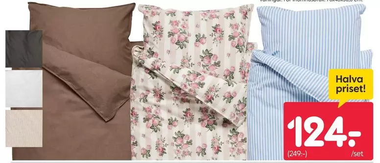 Duvet cover and pillowcase set