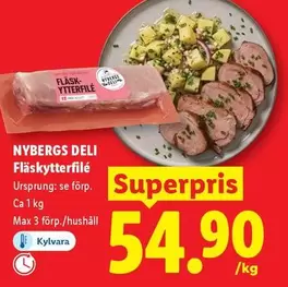 Nybergs Deli - Fläskytterfilé