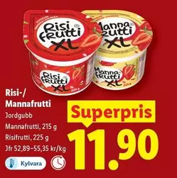Risifrutti - Risi Frutti / Mannafruitti Jordgubb