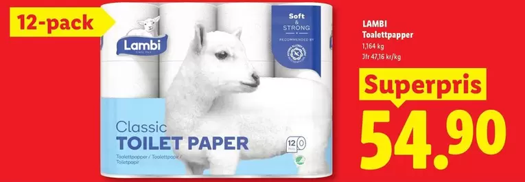 Lambi - Classic TOILET PAPER