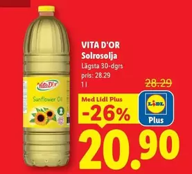 Solrosolja