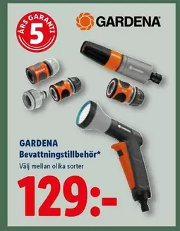 Gardena - Bevattningstillbehör