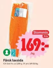 Färsk laxSida