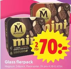 magnum - Magnum Mini Classic Almond White Chocolate