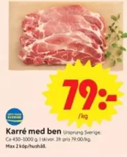 Karré med ben