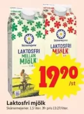 Skånemejerier - Laktosfri mjölk