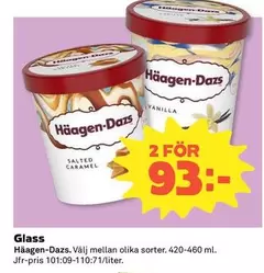 Häagen-Dazs - Glass