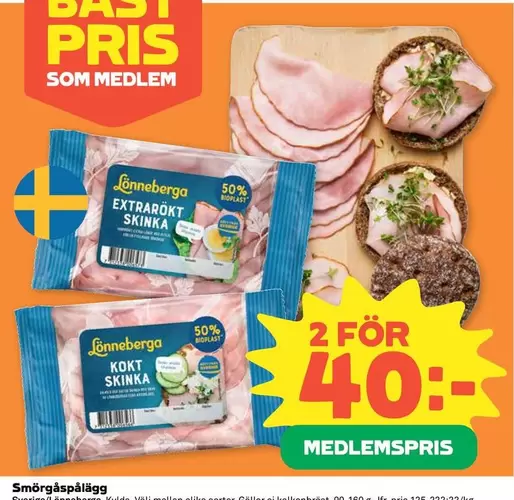 Lönneberga - Extra rökt skinka