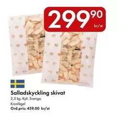 Kronfågel - Salladskycling skivat