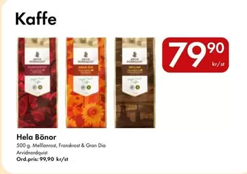 Kaffe Hela Bönor
