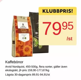 Arvid Nordquist - Kaffebönor