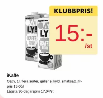 Oatly - iKaffe