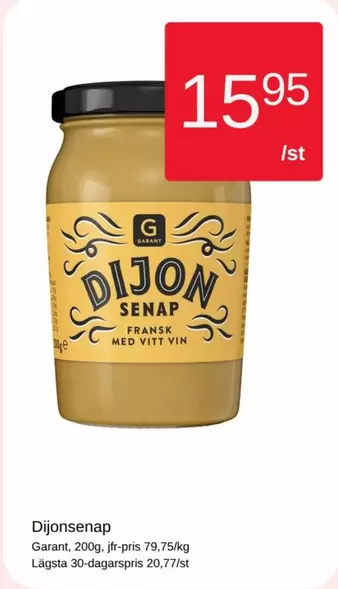 Garant - Dijon senap