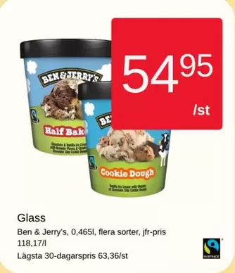 Ben & Jerry's - Glass