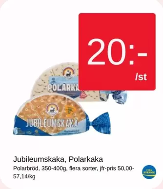 Polarbröd - Jubileumskaka, Polarkaka