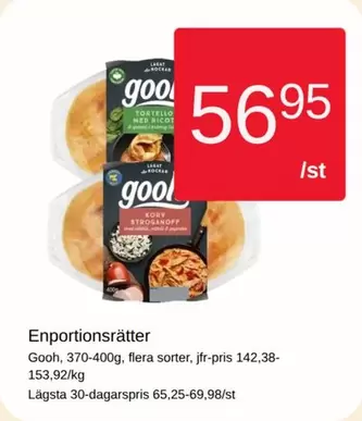 Gooh - Enportionsrätter