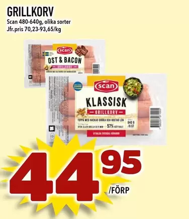 Scan - GRILLKORV