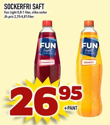 Fun Light - SOCKERFRI SAFT