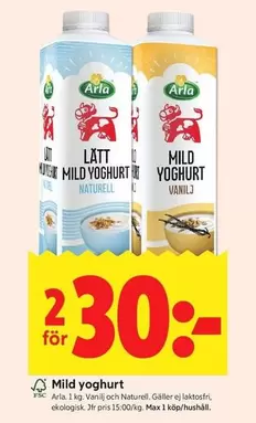 Arla - Mild yoghurt