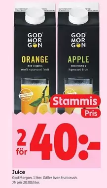 God Morgon - Juice
