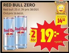 Red bull - RED BULL ZERO