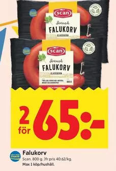 Scan - Falukorv