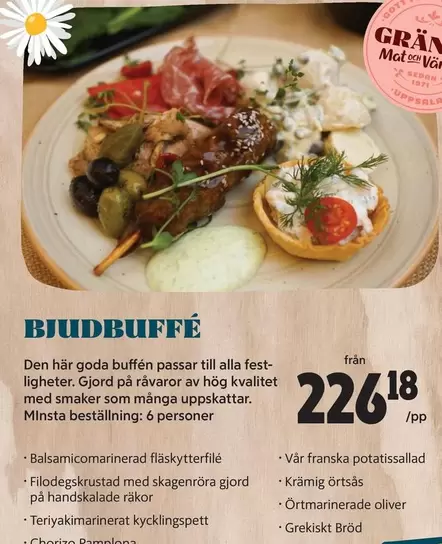 BJUDbuffé