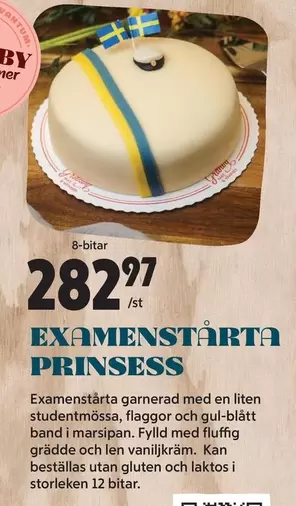 Mer - EXAMENSTÅRTA PRINCESS