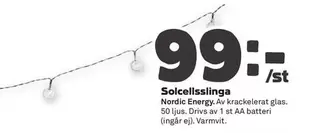 Solcellsslinga