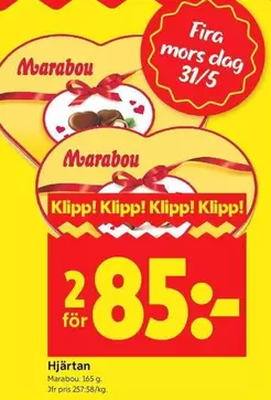 marabou - Hjärtan