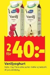 valio - Vaniljyoghurt