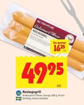 Andersson - ROSLAGSGRILL
