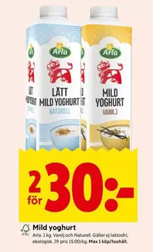 Arla - Mild yoghurt