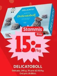Delicato - Delicattoboll