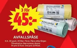 AVFALLSPÅSE