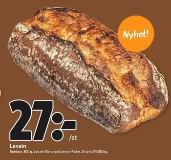 Bonjour - Levain