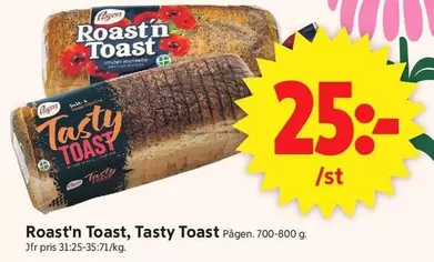 Pågen - Roast'n Toast, Tasty Toast