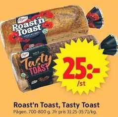 Pågen - Roast'n Toast, Tasty Toast