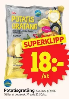 Potatisgratäng