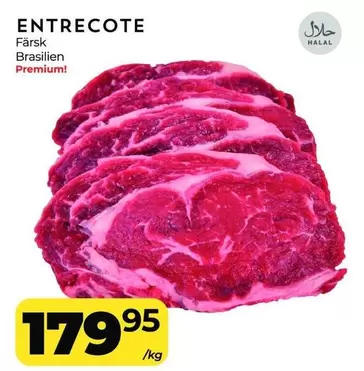 Entrecote Färsk Brasilien Premium