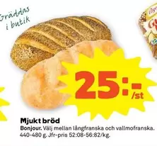Bonjour - Mjukt bröd